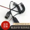 Cable de alimentación para coche cable en espiral para carga de coche cable en espiral cable base CC terminal de arete de resorte para carga de coche enchufe para encendedor de cigarrillos