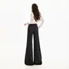2026 Pantalones de Traje para Mujer Nuevos y de Moda Pierna Ancha Cintura en V Adelgazantes Chica Atrevida Felpa Plus Caída Soporte Dropshipping