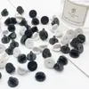 Material de PVC Broche Pin Tapón Hebilla de Broche Accesorios para Joyería DIY Botón Hebilla Trasera de Camisa Botón de Sombrero de Mariposa