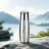 Garrafa de Água com Logo Personalizado de Alto Valor Leve Luxo Sensação de Alta Qualidade Portátil Viagem Garrafa Térmica Outdoor Levar Copo de Titânio Puro