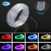 Auricular con Cable Luminoso de 1 mm Ultradelgado de 0.75 mm Cable de Datos Ultradelgado Fibra Óptica Guía de Luz Suave Transparente Ultra Brillante Cuerpo Completo