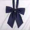 Corbata de Lazo JK Japonesa Uniforme de Estudiante Camisa Cuello Pequeño Flor Estilo Universitario Traje de Marinero Lazo Combinable Rojo Azul