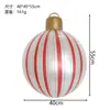 Bolas de Navidad Inflables Decoraciones Navideñas para Exteriores Ambiente Festivo Adornos Colgantes Suministros para Fiestas Navideñas Bolas Decorativas