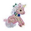 Nuevo Parche Bordado con Lentejuelas de Unicornio con Velcro Parche de Ropa de Pony de Dibujos Animados Parche Termoadhesivo Bordado por Computadora