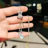 Estilo coreano novo simples moda elegante versátil roupa corrente de suéter longo colar com pingente de borla colar pingente atacado