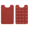 Adequado para porta-cartões de banco para celular porta-cartões porta-cartões portátil multifuncional porta-cartões de silicone suporte com ventosa para celular