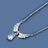 Collar Alas de Ángel Estilo Coreano Zircón Elegante Dulce Moda Alto Sentido Cadena Clavícula Alas de Ángel Suministro