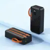 Batería externa de doble cable transfronteriza de 22.5W con carga superrápida, fuente de alimentación móvil bidireccional de gran capacidad de 1-30,000mAh