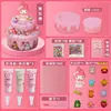 Pegamento Cremoso Materiales DIY Guka Pastel de Crema Helado Taza Hecha a Mano Arena Líquida Set Guka Juguete de Niña
