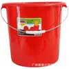 Envío Gratis Distribución y Entrega Cubo Templado Zhujiang Engrosado con Tapa Bolso Doméstico Cubo de Almacenamiento de Agua Cubo de Baño de Goma Cocida Roja