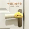 Nueva Cubierta de Manija de Puerta de Pato de Dibujos Animados, Protector de Manija de Puerta Anticolisión y Antigolpes, Decoración de Dormitorio, Cubierta Cálida para Manija de Puerta