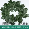 Revestimentos decorativos artificiais, plantas verdes, trepadeiras, folhas falsas, flores plásticas, tubos de drenagem, tubos de ar condicionado, folhas verdes, trepadeiras floridas
