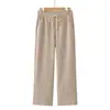 Jeans de Mamá Rectos Elegantes de los 50s Otoño/Invierno 2026 Pantalones Casuales para Mujer Ropa para Mujeres de Mediana Edad y Mayores Pantalones Sueltos de Pierna Estrecha de Pierna Ancha
