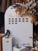 Área de Boas-Vindas do Casamento Painel de Fotos Polaroid Placa de KT Noivado Área Interativa de Assinaturas de Boas-Vindas do Casamento