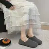 Mocasines planos de verano para mujer, estilo Birkenstock, de cobertura total, suela blanda, de cuero genuino, cómodos, de uso dual, retro, populares