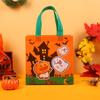 Novos Produtos Transfronteiriços Festival dos Fantasmas de Halloween Cabeça de Abóbora Morcego Casa Assombrada Embalagem de Tecido Não Tecido Doce Infantil Bolsa de Presente de Mão