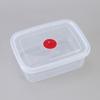 Cajas Transparentes de Almacenamiento para Conservación de Alimentos, Loncheras Rectangulares Apilables, Cajas de Almacenamiento de Ingredientes para Refrigerador, Venta al por Mayor