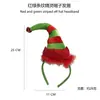 Chapéu de Natal Fofo Engraçado Faixa de Cabelo Chapéu de Elfo Acessórios de Cabelo Headband Atmosfera Festiva Adereços de Fantasia Fantasia de Palhaço