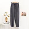Pantalones Corsé para Mujer Harlan Modal Cintura Alta Drapeado Talla Grande Adelgazantes Sueltos Casuales Pantalones de Aire Acondicionado Pantalones Anti-mosquitos Hielo