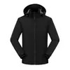Cortavientos unisex con capucha para exteriores personalizable, chaqueta impermeable ligera 2026, admite impresión personalizada y bordado de logotipo