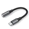 Adaptador para Celular Tipo-C para 3.5mm para Chamadas, Adequado para Celulares Huawei, Samsung e Apple, Cabo de Áudio para Fone de Ouvido Externo