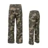 Pantalones Cargo Militares Auticup Estilo Americano de Corte Tridimensional, Rectos Adelgazantes, Camuflaje Versátiles Casuales