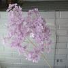 Nuevas Flores Artificiales tipo Nieve para Decoración de Salón de Bodas, Arreglos Florales, Decoraciones de Techo, Decoraciones de Pasillo, Flores Falsas Densas de Flor de Cerezo