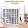Prateleira de Armazenamento de Tintas Amazon Grande Capacidade Montada na Parede Prateleira de Tintas para Artesanato Prateleira de Armazenamento de Frascos de Tinta Prateleira de Mesa para Tintas a Óleo
