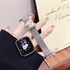 Pulsera de Metal para Reloj con Dibujo de Cachorro de Milán Adecuada para Apple Watch iWatch 12ª Generación 11/10