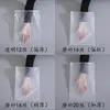 Saco Plástico com Fecho de Zíper Fosco Meia Transparente Saco com Fecho de Zíper Atacado Embalagem de Roupas Íntimas Saco Plástico Saco com Zíper para Roupas