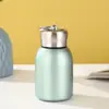 Taza Aislada Gruesa de Acero Inoxidable con Asa, Tamaño de Bolsillo Mini Simple Portátil Taza de Regalo