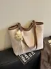Bolso de axila grande de estilo coreano, casual y relajado, bolso tote simple elegante, bolso de hombro, novedad primavera 2026