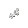 Colgante de Plata Pura 999 Año del Caballo Charm para Pulsera DIY Material de Cuerda Hecho a Mano Accesorios S0004