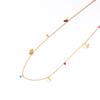 Europa y Estados Unidos joyería transfronteriza personalizada moda sexy cuentas de colores cadena corporal simple aleación colgante de mariposa cadena de cintura