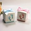 Caixa de doces para carrinho de bebê oca suprimentos para festa de aniversário de bebê caixa de presente caixa de papel fofa criativa atacado