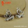 Accesorios de joyería de plata del Tíbet al por mayor gallo/Cisne/Luna/alas Accesorios de joyería DIY al por mayor 100/