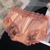 Braguitas de mujer con bordes ondulados sin costuras, sexys, ligeramente transparentes, ligeras, de verano, de seda antibacteriana en la entrepierna
