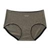 Algodón Crudo Algodón de Color Ropa Interior de Algodón Puro Sin Costuras para Mujer Cintura Media Algodón Antibacteriano 10A Entrepierna Extendida Categoría A Ropa Interior para Bebé Mujer