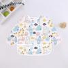 Babero infantil con estampado de dibujos animados, estilo retro, para bebé, recién nacido
