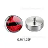 Aleación de Titanio Ojo del Diablo Piercing de Lengua Diente Interno F136 Accesorios de Piercing de Titanio DIY Piercing de Oreja Piercing de Labio Joyería para Ojos Cabeza