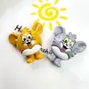 Dibujos Animados Ratón Lindo Resina Accesorios Hechos a Mano DIY Casero Funda para Teléfono Móvil Pasador Cuerda para el Cabello Agujero para Taza de Agua Colgante para Zapatos