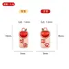 Colgante Danza del León de Año Nuevo Nafu de la Suerte Estilo Chino Aleación Jin Fu Gota de Aceite Accesorios para Joyería DIY Colgante Llavero Material