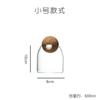 Subbotella de Granos de Café Japonesa Simple Redonda de Bola Tapa de Corcho Frasco de Vidrio Frasco para Té Frasco Sellado Frasco para Granos de Café