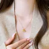Nuevo Collar con Colgante de Caballo de Perlas Plateadas para Mujer, Sencillo y de Alta Gama, Cadena para Suéter de Lujo Ligero, Accesorio de Estilo Nicho