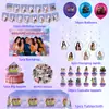 Amazon Katseye Grupo de Chicas Decoración Temática de Fiesta de Cumpleaños Suministros Decoración de Primer Cumpleaños Vajilla Pancarta Bandera