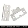 Bisagra de tres pliegues accesorios de bisagra para puerta de mueble armario bisagra de hierro plegable doblada ferretería para marco de fotos armario de zapatos armario con espejo venta al por mayor