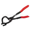 Herramienta de Desmontaje de Abrazadera de Cabeza Abollada de Goma para Tubo de Escape de Coche, Pinzas para Quitar Orejetas del Tubo de Escape Trasero