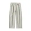 Pantalones anchos y fluidos para hombre G-stone para otoño, con cintura elástica en la parte trasera, estilo casual recto holgado vintage