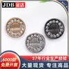 Botones Metálicos Rayados en Forma de Diamante, Botones para Camisa, Botones para Tejido de Suéter, Botones, Accesorios de Ropa Jin Da