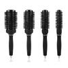 Peine cilíndrico LUOTTS con tubo de aluminio y cerámica para peluquería transfronteriza, peine de nailon para cabello lacio, peine para peinado de cabello rizado con ondas grandes